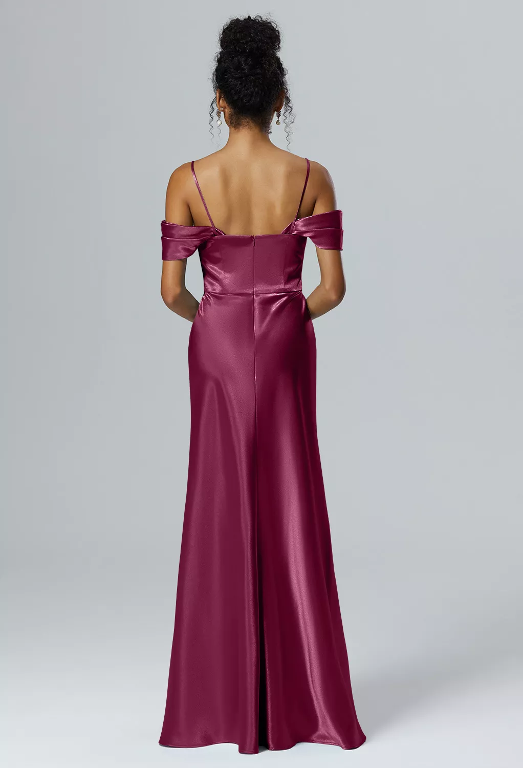 AW Laurinda Burgundy  Convertibile Convertible Bridesmaid Dresses